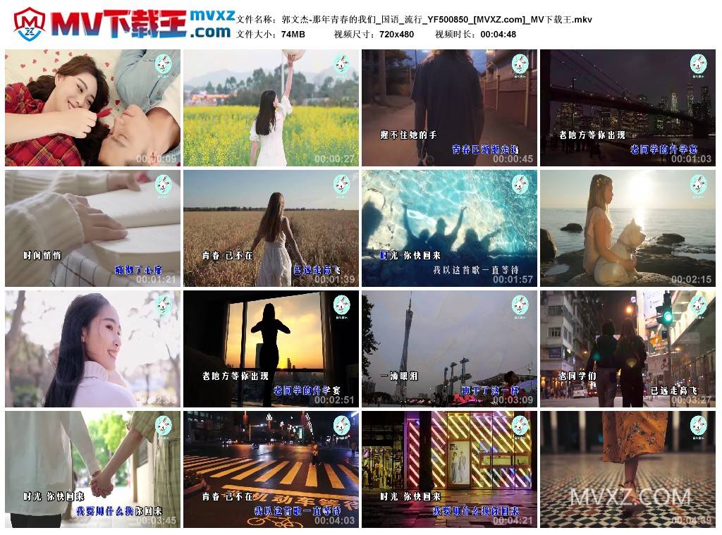 郭文杰-那年青春的我们_国语_流行_YF500850